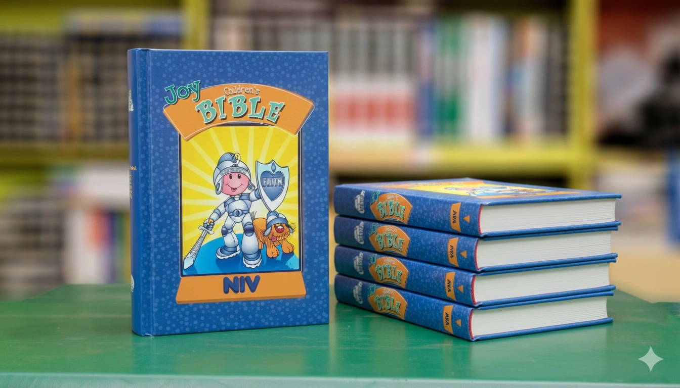 Joy Bible Children's NIV. Buy Joy Bible Children's NIV in Kampala, Uganda at Bible Empire (Shop AF 46 Mukwano Arcade). Baibuli z'Abaana, Children's Bible Kampala.