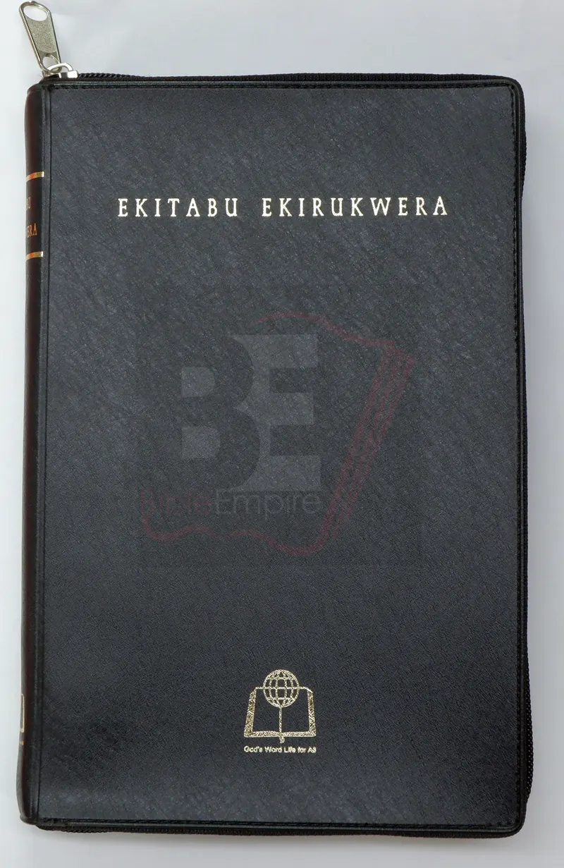 Runyoro-Rutooro Bible (Ekitabu Ekirukwera). Buy Runyoro-Rutooro Bible (Ekitabu Ekirukwera) in Kampala, Uganda at Bible Empire (Shop AF 46 Mukwano Arcade). Baibuli y'Oluganda, Runyankole-Rukiga, Ebyawandiikibwa Ebitukuvu.